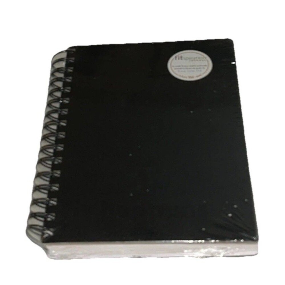 New With Tags Sealead Fitspiration Black Spiral Fitness Journal